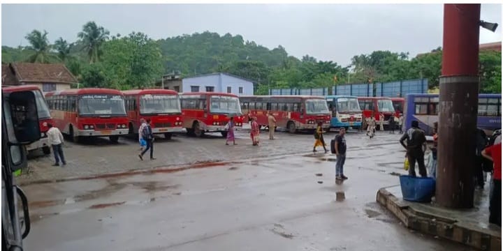 ಕಾರವಾರದಲ್ಲಿ ಸಣ್ಣ ಪ್ರಮಾಣದ ಮಳೆ; ಬಿಸಿಲಿನ ತಾಪಕ್ಕೆ ತಾತ್ಕಾಲಿಕ ವಿರಾಮ