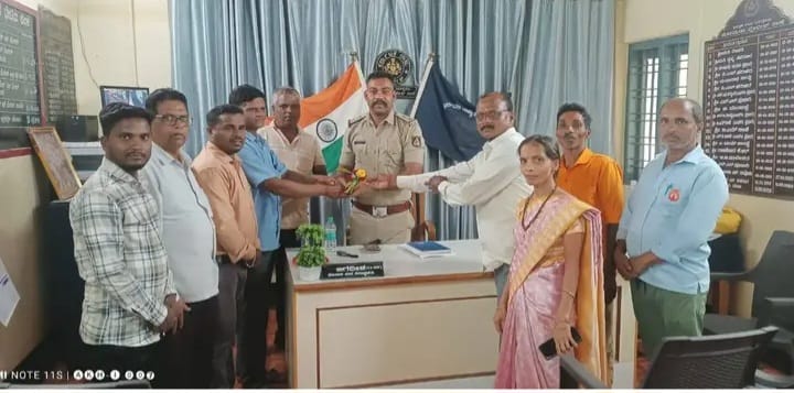 ಹೊಸದಾಗಿ ನೇಮಕಗೊಂಡ ಜೋಯಿಡಾ PSIಗೆ ಕುಣಬಿ ಸಮಾಜದಿಂದ ಆತ್ಮೀಯ ಸ್ವಾಗತ