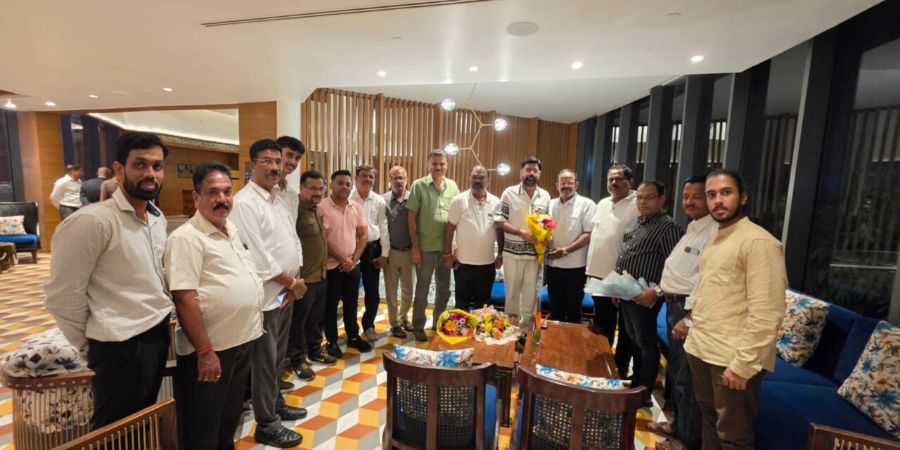 ಎಂಜಿಆರ್ ಗ್ರೂಪಿನ ಪ್ರಕಾಶ್ ಶೆಟ್ಟಿ ರವರನ್ನು ಭೇಟಿಯಾದ ಗೋವಾ ಬಂಟ್ ಬಾಂಧವರು