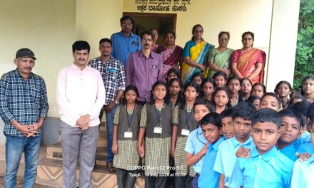 ತ್ಯಾಗಲಿ ಶಾಲೆಗೆ ಶುದ್ಧ ನೀರಿನ ಘಟಕ ದೇಣಿಗೆ, ಸಂಸ್ಕಾರಯುತವಾದ ಶಿಕ್ಷಣ ಮುಖ್ಯ:ಅನಂತಮೂರ್ತಿ ಹೆಗಡೆ