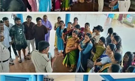ಜೋಗ ಜಲಪಾತ ಪರಿಸರದಲ್ಲಿ ಪ್ರವಾಸಿಗರಿಗೆ ಸುರಕ್ಷತಾ ಜಾಗೃತಿ ಮೂಡಿಸಿದ ಸಿದ್ದಾಪುರ ಪೊಲೀಸರು