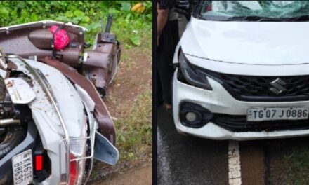 ಕಾರು ಓವರ್‌ಟೇಕ್ ವೇಳೆ KSRTC ಬಸ್‌ಗೆ ಸ್ಕೂಟಿ ಡಿಕ್ಕಿ; ಇಬ್ಬರು ಯುವಕರ ದುರ್ಮರಣ