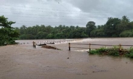 ಗೋವಾ ಗಡಿಭಾಗದಲ್ಲಿ ಭಾರಿ ಮಳೆಗೆ ಕೆಲ ಊರು ಮುಳುಗುವ ಭೀತಿಯಲ್ಲಿ…?