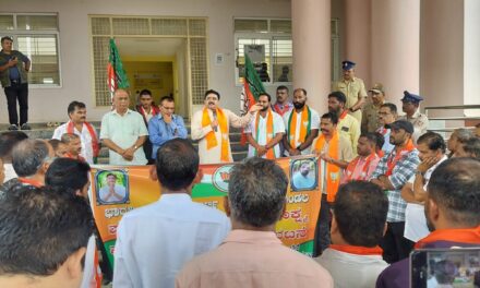 ಕರಡು ಅಧಿಸೂಚನೆ ಜಾರಿ ವಿರೋಧಿಸಿ ಜೋಯಿಡಾ ದಲ್ಲಿ ಭಾರಿ ಪ್ರತಿಭಟನೆ