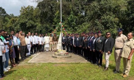 ತಾಲೂಕಿನ ಜಗಲ್ಬೇಟ್ ದಲ್ಲಿ ಹುತಾತ್ಮರ ಸ್ಮರಣೆ