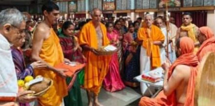 ಧರ್ಮಾಚರಣೆ, ಭಕ್ತಿಯಿಂದ ಮನಸ್ಸಿಗೆ ಶಾಂತಿ: ಸ್ವರ್ಣವಲ್ಲೀ ಶ್ರೀ