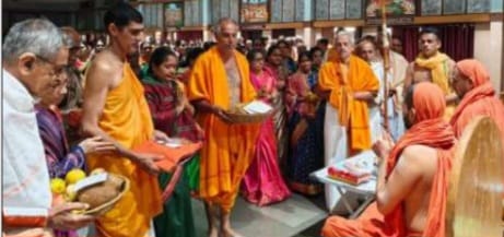 ಧರ್ಮಾಚರಣೆ, ಭಕ್ತಿಯಿಂದ ಮನಸ್ಸಿಗೆ ಶಾಂತಿ: ಸ್ವರ್ಣವಲ್ಲೀ ಶ್ರೀ