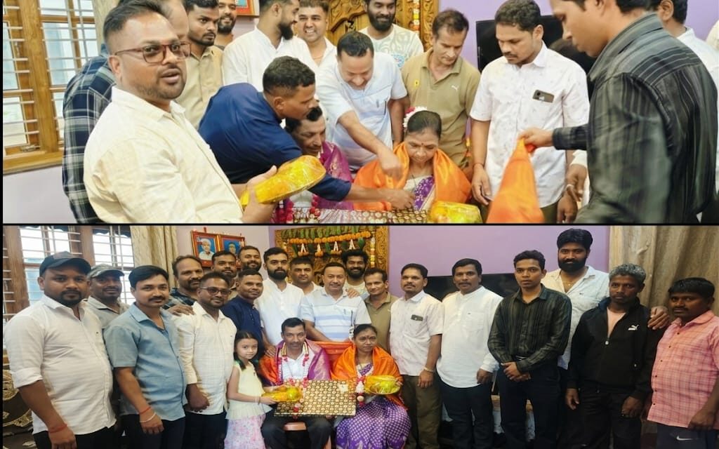 ನಿವೃತ್ತಿ ಹೊಂದುತ್ತಿರುವ ಮಾರುತಿ ಮಹಾದೇವ ಗಾವಡಾ ಅವರಿಗೆ ಸನ್ಮಾನ