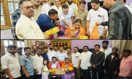 ನಿವೃತ್ತಿ ಹೊಂದುತ್ತಿರುವ ಮಾರುತಿ ಮಹಾದೇವ ಗಾವಡಾ ಅವರಿಗೆ ಸನ್ಮಾನ