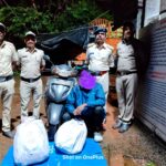 ಗೋವಾ ಅಕ್ರಮ ಸರಾಯಿಯೊಂದಿಗೆ ಆರೋಪಿ ಅರೆಸ್ಟ್, ಸ್ಕೂಟರ್ ಜಪ್ತಿ