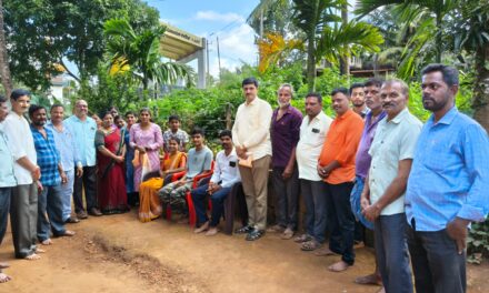 ಅಂತಾರಾಷ್ಟ್ರೀಯ ಯೋಗ ಪಟು ಎಸಳೆ ಸಂಜಯ ನಾಯ್ಕ್ ರಿಗೆ ಅನಂತಮೂರ್ತಿ ಹೆಗಡೆ ಸನ್ಮಾನ
