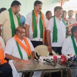 ಅನಂತ ಮೂರ್ತಿ ಹೆಗಡೆ ರೈತ ಮೋರ್ಚಾ ತಂಡ ಬಳ್ಳಾರಿ ಚಲೋ ಹೋರಾಟದಲ್ಲಿ ಭಾಗಿ