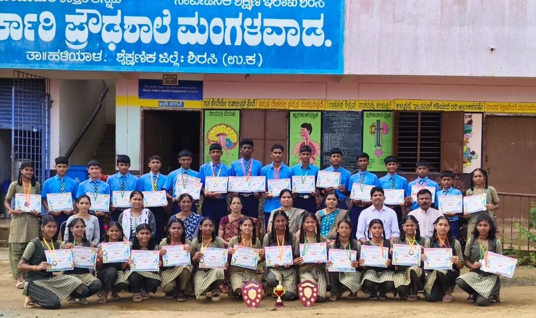 ಕ್ರೀಡಾಕೂಟದಲ್ಲಿ ಸಮಗ್ರ ವೀರಾಗ್ರಣಿ ತಂಡ