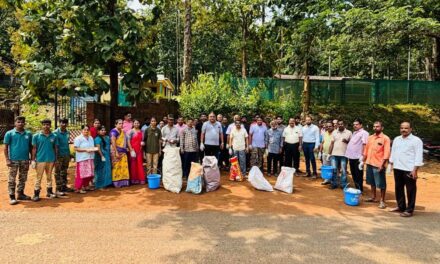 ನಂದಿಗದ್ದೆ ಗ್ರಾಮ ಪಂಚಾಯತ್ ಮತ್ತು ಅರಣ್ಯ ಇಲಾಖೆ ಯಿಂದ ಸ್ವಚ್ಛತಾ ಹಿ ಸೇವಾ