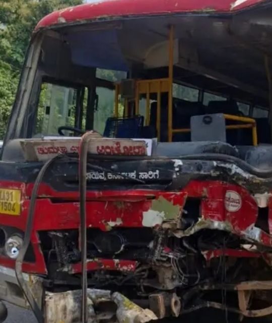 ಅಂಕೋಲಾ: ಭೀಕರ ಬಸ್ ಅಪಘಾತದಲ್ಲಿ ಎರಡು ವರ್ಷದ ಕಂದಮ್ಮ ಬಲಿ