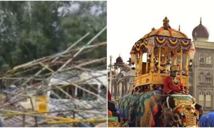 ಮೈಸೂರು ದಸರಾ ಆರಂಭದಲ್ಲೇ ತಪ್ಪಿದ ದೊಡ್ಡ ದುರಂತ…!