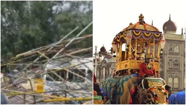 ಮೈಸೂರು ದಸರಾ ಆರಂಭದಲ್ಲೇ ತಪ್ಪಿದ ದೊಡ್ಡ ದುರಂತ…!