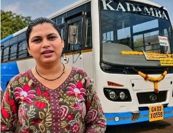 ಗೋವಾ ಕದಂಬ ಸಾರಿಗೆ ಸಂಸ್ಥೆಯ ಮೊದಲ ಮಹಿಳಾ ಚಾಲಕಿಯಾಗಿ ಪೂಜಾ ವಯಂಗಣಕರ್