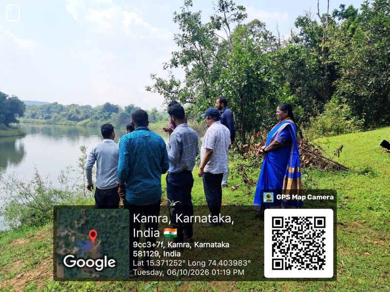 ಜೋಯಿಡಾ ಕ್ಕೆ ಜಿಲ್ಲಾ ಪಂಚಾಯತ್ ಮುಖ್ಯ ಕಾರ್ಯ ನಿರ್ವಾಹಕ ಅಧಿಕಾರಿ ದಿಡೀರ್ ಭೇಟಿ