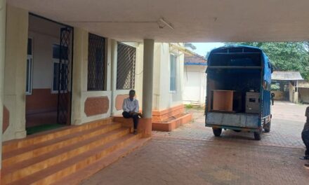 ಜಿಪಂ ಎಂಜಿನಿಯರಿಂಗ್ ಕಚೇರಿ ಸಾಮಗ್ರಿ ಜಪ್ತಿ