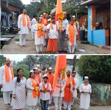 ಜೋಯಿಡಾದಲ್ಲಿ ದುರ್ಗಾಮಾತಾ ದೌಡಗೆ ಭರ್ಜರಿ ಚಾಲನೆ; ಉತ್ಸಾಹ, ಕೇಸರಿಮಯ ವಾತಾವರಣ