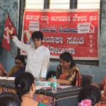 ಅಂಗನವಾಡಿ ನೌಕರರಿಗೆ ಕನಿಷ್ಟ ಕೂಲಿ, ಪಿಂಚಣಿ, ಗ್ರಾಚುಟಿ ಸಾಮಾಜಿಕ ಭದ್ರತೆ, ಕೊಡಿ