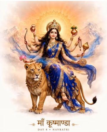ಕೂಷ್ಮಾಂಡ ದೇವಿಯು ನವರಾತ್ರಿಯ ನಾಲ್ಕನೆಯ ದಿನ ನವದುರ್ಗೆಯರಲ್ಲಿ ಆರಾಧಿಸುವ ನಾಲ್ಕನೇ ಅವತಾರ