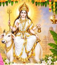 ಮಹಾಗೌರಿ ದೇವಿಯು ನವರಾತ್ರಿಯ ನವದುರ್ಗೆಯರ ಎಂಟನೆಯ ಅವತಾರ