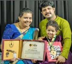 ಇಂಡಿಯಾ ಬುಕ್ ಆಫ್ ರೆಕಾರ್ಡ್ಸ್‌ಗೆ ಸೇರಿದ 3 ವರ್ಷದ ಸಾಧಕಿ ಸ್ವರಶ್ರೀ ಗುರುರಾಜ ಹೆಗಡೆ!
