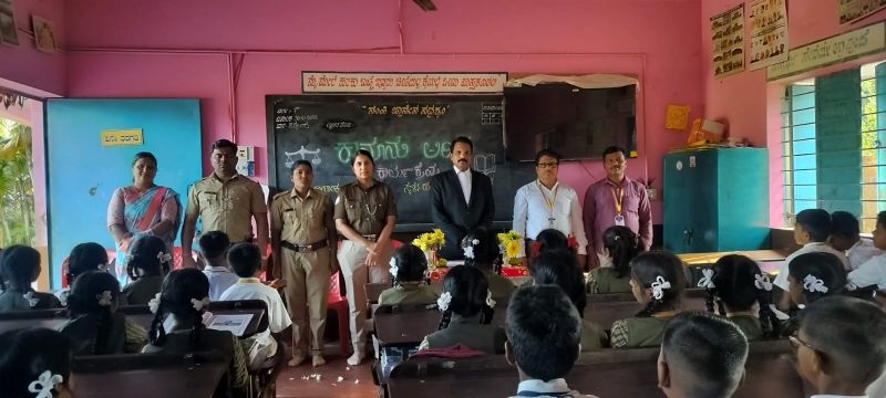 ಹನುಮಾನಲೇನ್ ಶಾಲೆಯಲ್ಲಿ ಮಕ್ಕಳ ಹಕ್ಕುಗಳು ಮತ್ತು ಕಾನೂನು ಅರಿವು ಕಾರ್ಯಕ್ರಮ